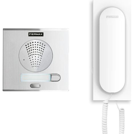 Kit de portero digital duox plus 1L con instalación rápida y tecnología de dos hilos