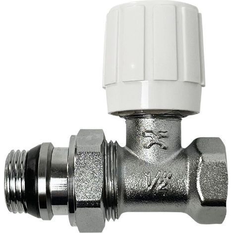 Robinet de radiateur manuel équerre 1/2,Vanne thermostatique de chauffage Vanne de commande thermostatique de radiateur Vanne thermostatique Vanne thermostatique automatique Vanne chauffage direct r (1/3)