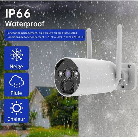 Kit schermo 7 registratore 4MP ULTRA HD - KYF - Telecamera ricaricabile + Pannello solare
