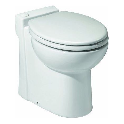 WC broyeur turbo-broyage Turboflush – Installation facile sans évacuation – Pour espaces confinés – Efficacité optimale (1/2)