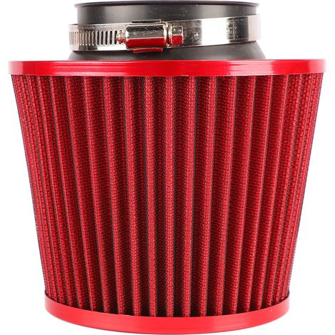 Filtre à air 76mm haut débit, performant et stable, pour admission moteur automobile, nettoyant efficace. (1/5)