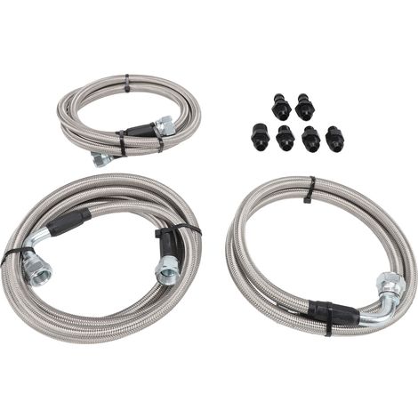 Kit de flexibles de refroidissement de boîte de vitesses : flexibles de refroidissement haute résistance pour les modèles 2500 et 3500 5,9 L de 1996 à 2002 équipés d'une boîte de vitesses 47RE (1/5)