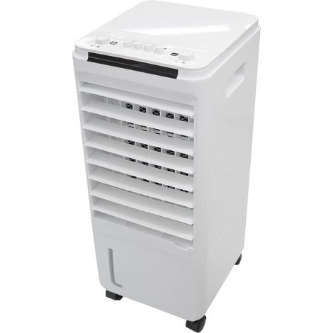 Condizionatore evaporativo "Glacier" regolabile (80W, 3 velocità, funzione umidificatore e accumulatore di freddo) (1/4)