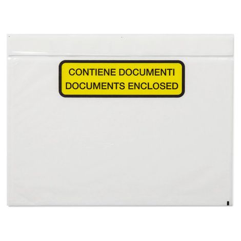 Willchip Sobres Porta Documentos Adhesivos Wepack CF500 340x240mm Transparentes Conf. 500 Unidades