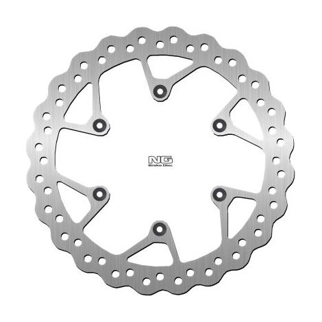 Disco freno anteriore NG per Suzuki DR 125 SM 09-12, 260x118x3,5mm, a onda