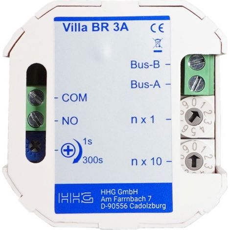 hhg Multifunktions-Busrelais Villa BR für Hausautomation