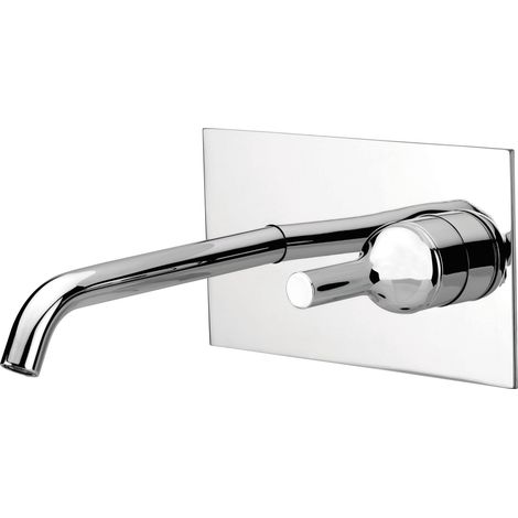 PRESTO 3245600 BATLO Grifo Lavabo Mural Con Equipo Cromo - ref: 3245600 (1/2)