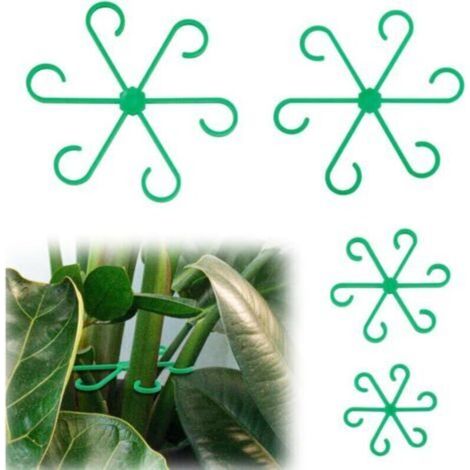 Lot de 4 supports réutilisables pour plantes grimpantes, pour plantes vertes, hortensias et plus, à fixer facilement sur les murs (1/5)