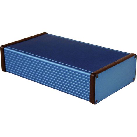 Hammond Electronics 1455Q2201BU Universal-Gehäuse 220 x 125 x 51.5 Aluminium Blau 1 St.