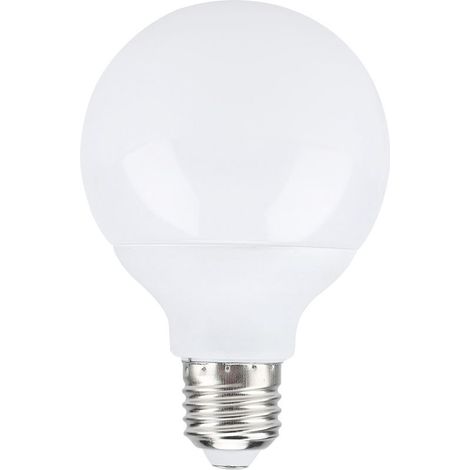Ampoule LED haute luminosité E27 5W 85-265V, boîtier en plastique PVC, ampoule domestique, lumière blanche froide 6500K (1/5)