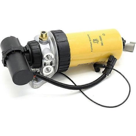 Conjunto de filtro de combustible con bomba electrónica para sistemas de combustible de excavadoras CAT 228-9130 2289130 3491063 349-1063 (1/5)