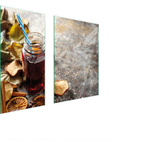 PLAQUE DE PROTECTION EN VERRE 75x52 ALIMENTAIRE (1/5)