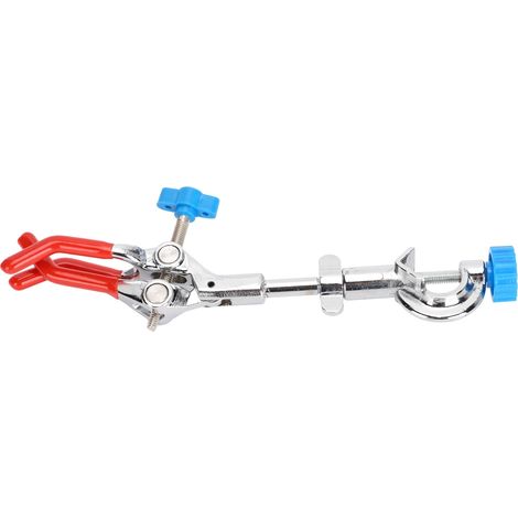Pince universelle 3 griffes Labs, réglage simple multifonction, accessoires de laboratoire. (1/5)