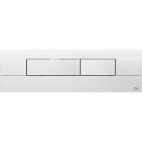 PLACCA DUAL PER CASSETTA OLI74 PLUS OLIPURE Bianca