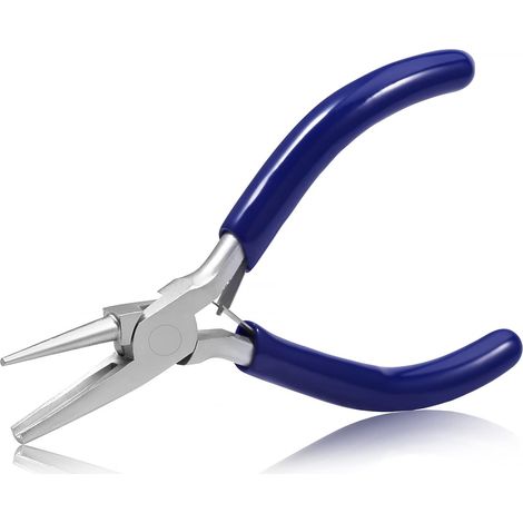 Pince à Bec Concave 12,7cm, Mini Pince de Précision pour Bijoux et Loisirs Créatifs, Outil de Fabrication (1/5)