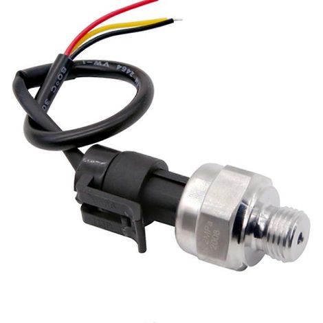 Transmetteur de capteur de pression pour eau, huile, carburant et gaz, capteur céramique 5 V (1/5)
