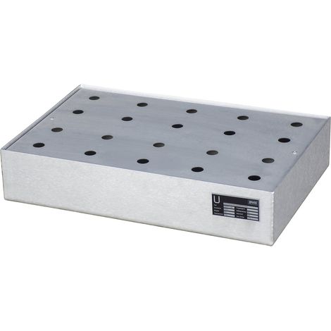 Bauer Südlohn Bac à petits contenants pour palettes KGW-P 1/M V4A, acier inoxydable 1.4571 (1/4)
