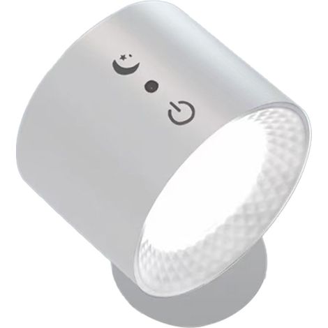 Applique murale magnétique tactile avec télécommande - Blanc standard (1/5)