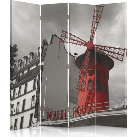 Paravento bilaterale, Moulin Rouge - 145x170 (1/5)