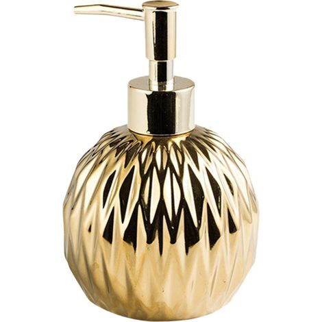 Distributeur de savon en céramique rechargeable pour huile de massage et gel douche, style A (1/5)