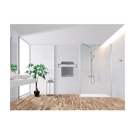 Paroi de douche fixe Transparence Odyssea - 90 x 200 cm