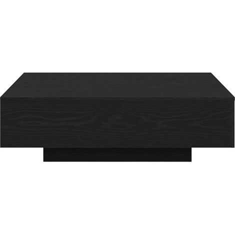Maison Exclusive - Tavolino da salotto Rovere Nero 100 x 100 x 31 cm