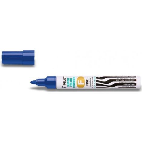 Pilot SCA-F, Super Color marcatore permanente Tipo di punta Blu 1 pz (1/2)