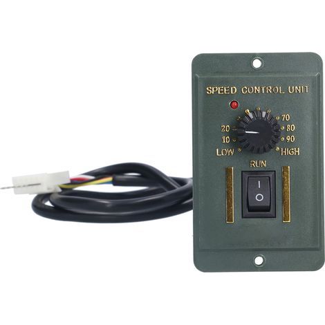 Régulateur de vitesse moteur précis, bouton de commande électrique ABS, machine de transmission AC 220V