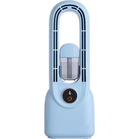 Ventilateur de bureau sans pales, petit ventilateur de bureau avec fonction d'humidification par brumisation rafraîchissante