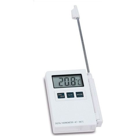 Termometro Medicion Temperatura Tfa Dig. Sonda 30.1015