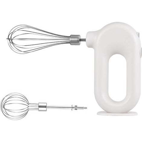 Batteur Électrique - 20 W - 4 Vitesses - Batterie Rechargeable 1500 mAh - Pour Œufs Crème Pâtissière - 1 Pièce (1/5)