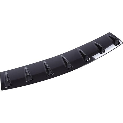 Rear Bumper Lip, Glossy Black ABS Lower Rear Bumper Spoiler, Universal Fit (1/5)