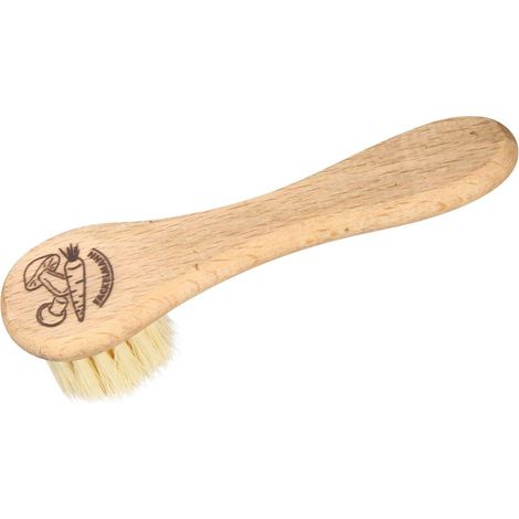 FACKELMANN 31048 - Spazzola per verdure, in legno di faggio