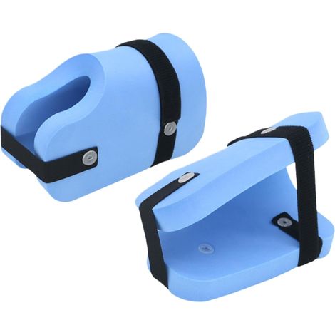 Brassards de natation portables en mousse réglables (lot de 2) - Accessoire de natation pour les bras et les chevilles, équipement de fitness aquatique flottant pour l'entraînement de résistance et le (1/5)