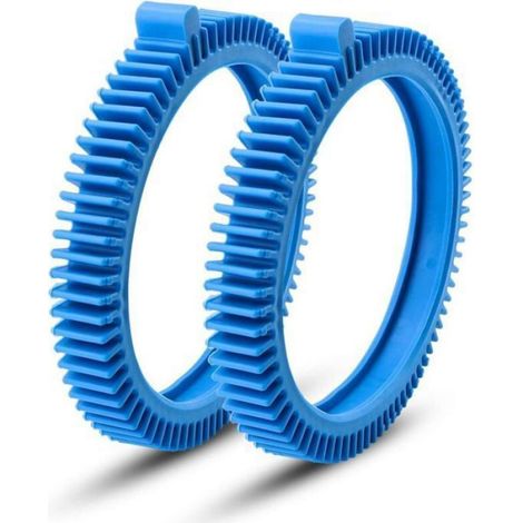 Pneu Avant Nettoyeur Piscine - Caoutchouc Résistant - Compatible Modèles 2X 4X À Pression - Diamètre 7,7 Pouces - 2 Pièces (1/4)