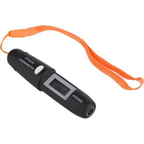 1 thermomètre infrarouge miniature sans contact avec affichage numérique LCD pour la mesure de la température IR (1/5)