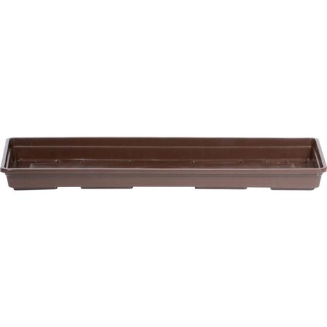 Soporte marrón para macetas de balcón de 34,5 cm Agro