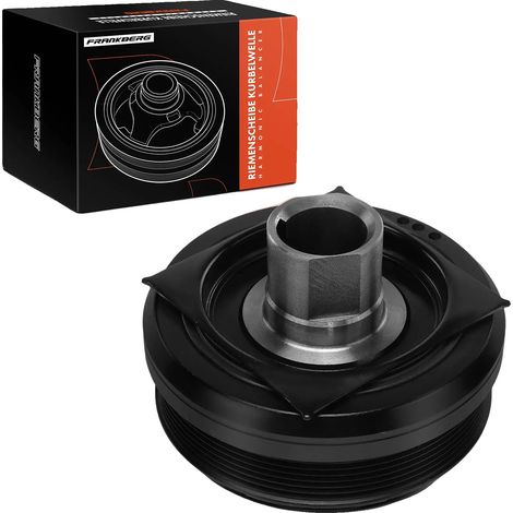 Puleggia albero motore, diametro 160 mm, larghezza 91,5 mm, compatibile con Nissan Patrol e Terrano II, 7 scanalature, codice OEM 123032W205 (1/5)