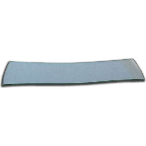 Novaservis - Estante de cristal recto, transparente 0040,X