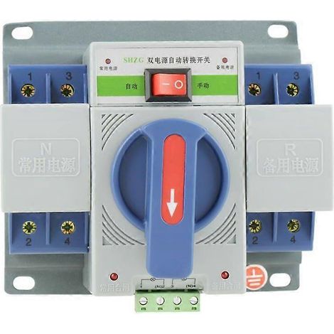 commutateur de transfert automatique double alimentation 220 V 63 A 2P Mini T (1/4)
