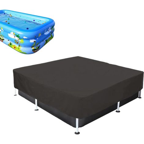 Schwimmbadabdeckung Outdoor Poolabdeckungen Rechteckiger