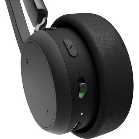 Lenovo 4XD1Q30302 écouteur/casque Sans fil Arceau Appels/Musique Bluetooth Noir (1/5)