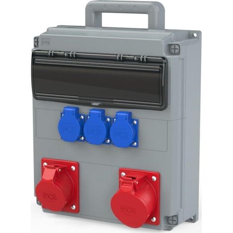 PCE Opole tableau électrique portable 63 A IP54 fonctionnel