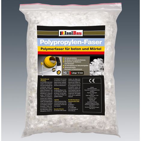 Original Fasern 5 kg Faser-beton PP Fasern bewehrung aus reinem POLYPROPYLEN