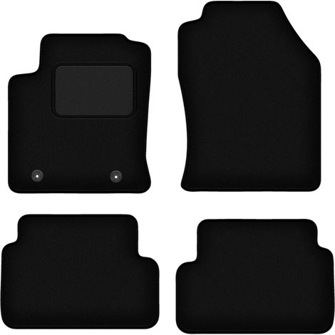 Tapis en velours noir pour : Ford Focus MK1 (pré-lifting) à hayon, berline, break (1998-2001) (1/5)