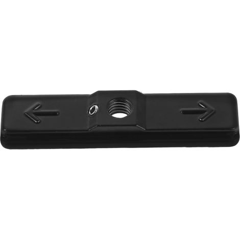 Loquet Coulissant pour Porte Patio Noir (1/5)