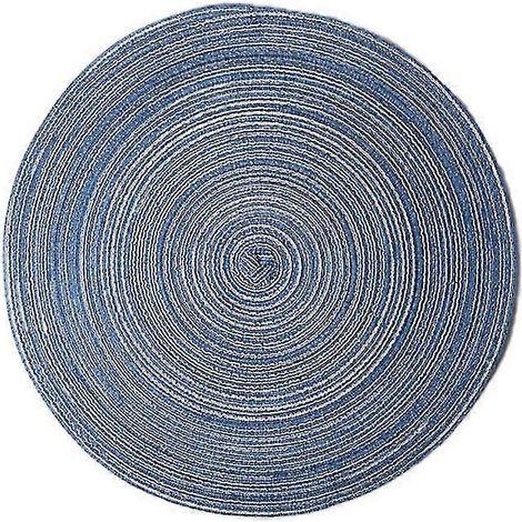 Napperon rond en coton, isolant thermique pour la cuisine et la maison (1/5)