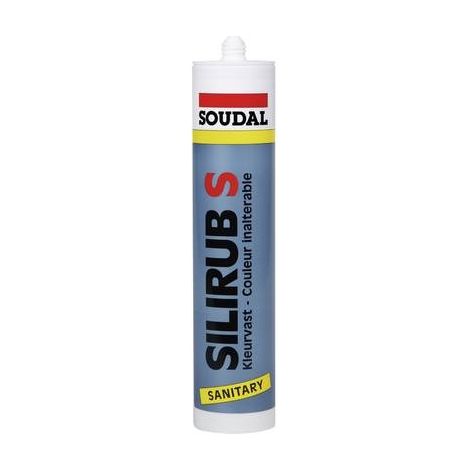 Soudal Silirub S Silikon Herstellerfarbe Manhattan 75120929 310 St.