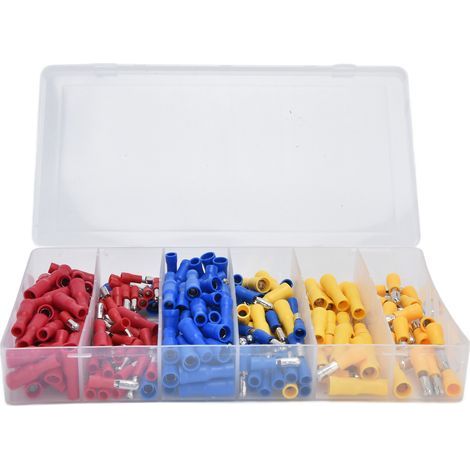 250 Kaltcrimp-Steckverbinder mit Aufbewahrungsbox zum Schutz von elektrischen Verteilerrelais (1/5)
