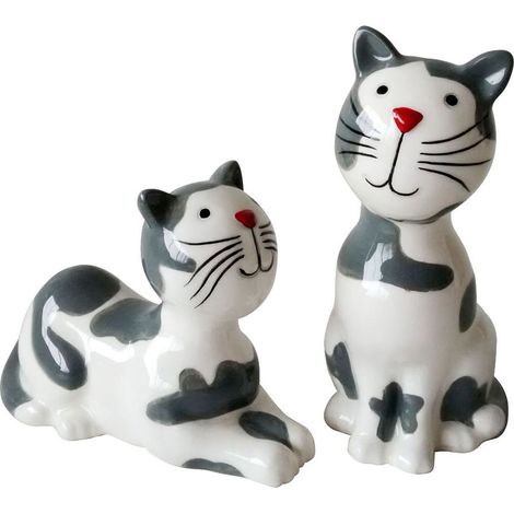 Set et Poivre Couple de chats